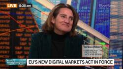 EU's Ribera Says Google Split Is Still 'On the Table' News Clip