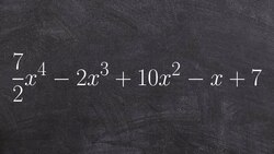 Learn how to classify and identify the lc and degree of a polynomial Instructional Video