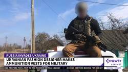 Ukrainian Fashion Designer Making Utilitarian Wear For Military News Clip