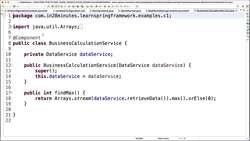 Learn Java from Scratch - A Beginner's Guide - Step 10 - Exploring Spring Framework Stereotype Annotations - Component and more Instructional Video