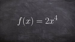 Algebraically Determine If a Function is Even or Odd Instructional Video