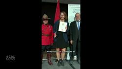 'Welcome home': CBC journalist shares the day she became Canadian News Clip