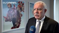 Palestinians look to EU to broker peace talks News Clip