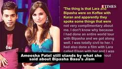 Ameesha Patel says she 'still stands by what she said about Bipasha Basu's Jism': 'I think it takes guts to be there, be News Clip