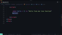 Learn JavaScript from Scratch JavaScript for Everyone - Arrow Functions Instructional Video