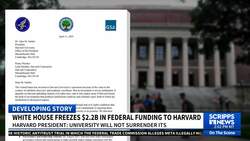Harvard University fights Trump administration's demand, faces $2.2 billion funding freeze News Clip