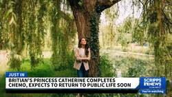 Princess Kate says she's completed chemotherapy treatment News Clip
