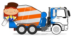 Dr McWheelie Colours Cement Mixer Instructional Video