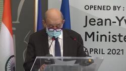 CLEAN : French FM says climate change is 'battle of the century' on India visit News Clip