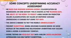 Evaluate the accuracy of an artificial intelligence system : Pointers on Evaluating the Accuracy of Classification Modelling Instructional Video