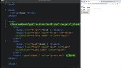Modern Web Design with HTML5, CSS3, and JavaScript - Creating Forms with HTML tags Instructional Video