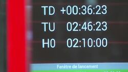 CLEAN : 'Record breaking' rocket Ariane-5 launches successfully from French Guiana News Clip