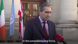 Safety of Irish peacekeepers in Lebanon 'monitored on an hourly basis' News Clip