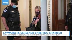 Lawmakers Screened Before Entering House Chamber News Clip