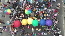 CLEAN : Colombians put on colourful show of diversity at pride parade News Clip