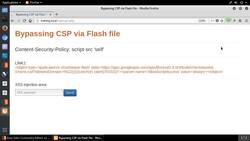 Web Hacking Expert - Full-Stack Exploitation Mastery - Bypassing CSP through Flash File Instructional Video
