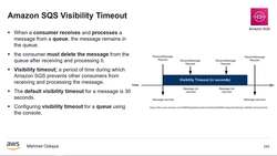 AWS Serverless Microservices with Patterns and Best Practices - Amazon SQS Visibility Timeout Instructional Video