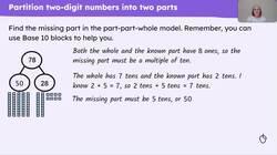 Partition 2-digit numbers in different ways Instructional Video