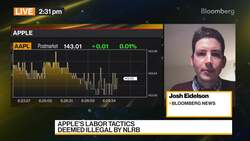 Apple Executives Violated Worker Rights, US Labor Officials Say News Clip