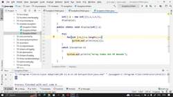 Java for Beginners with Hands-On Program and Capstone Project - Hands-on with Array Index Out of Bound Exception handling Instructional Video