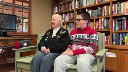 They sat on the same bench. Here's what happened next News Clip