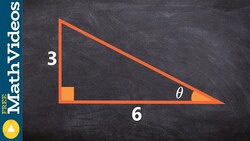 Using inverse tangent to solve for the missing angle of a triangle Instructional Video
