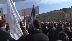 CLEAN : Pope Francis remembers Benedict XVI during Angelus prayer News Clip