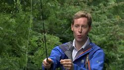 Campaign to encourage more women into fly-fishing Stock Footage