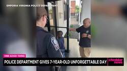 One Good Thing: Police Department Gives 7-Year-Old Unforgettable Day News Clip