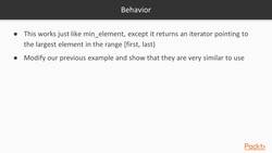 C++ Standard Template Library in Practice - Max Instructional Video
