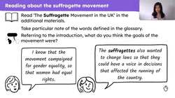 Exploring legacy and the suffragette movement in 'Princess Sophia Duleep Singh: My Story' Instructional Video