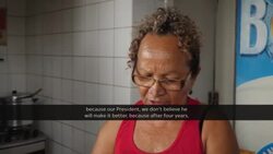 Favela communities worry about the election... News Clip