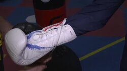 Lauren Price Training Slow Motion News Clip