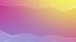 Motion purple and yellow lines abstract background Stock Footage