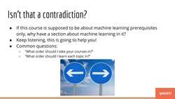 Data Science Prerequisites - Numpy, Matplotlib, and Pandas in Python - Machine Learning: Section Introduction Instructional Video