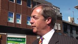 Nigel visits West Yorkshire on the campaign trail News Clip