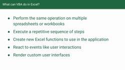 Excel VBA Programming The Complete Guide - Introduction Instructional Video