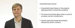 Leasehold Interest in Real Property Instructional Video