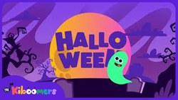 Halloween Songs for Kids | Spelling Halloween | Spooky Halloween Song for Children | The Kiboomers Instructional Video