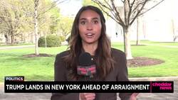 Trump Returns to New York to Face Charges in Criminal Probe News Clip