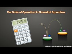 The Order of Operations in Numerical Expressions Instructional Video
