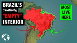 Brazil's Population Imbalance: Why So Few People Live In The Interior Of The Country Instructional Video