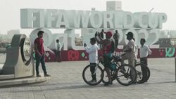 CLEAN : Doha gets set for World Cup kick-off News Clip