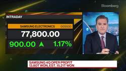 Samsung Profit Misses on Weak Memory Prices, Special Bonuses News Clip