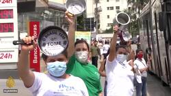 Brazil poverty soars as COVID deaths hit new highs News Clip