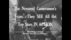 Introduction to 1954 Paramount Newsreel cameramen's All-America college football team in US News Clip