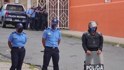 CLEAN : Nicaragua bishop critical of president blocked by police from leaving clergy house News Clip