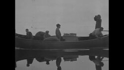 Eskimos are filmed hunting walruses in Arctic by member of expedition led by explorer Robert Bartlett News Clip