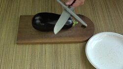 Sharpening steel knife Stock Footage