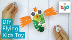 How to Make a Flying Bird Mechanical Toys Instructional Video